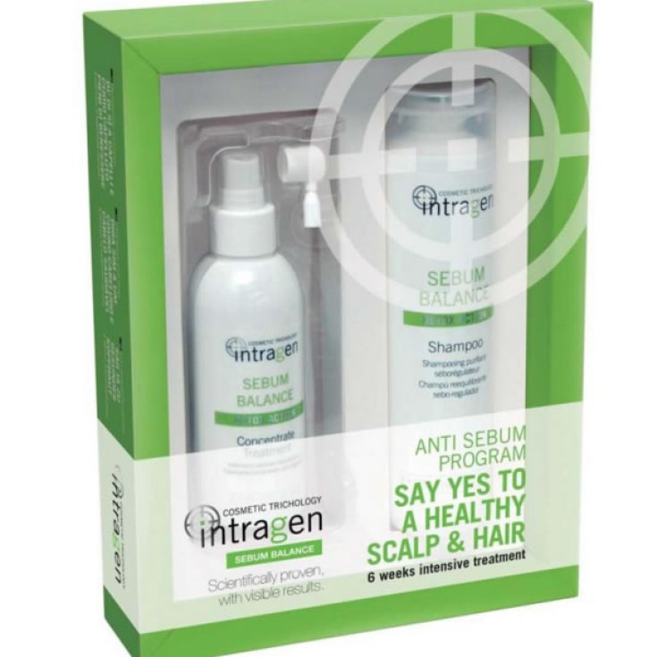 Revlon Intragen Sebum Balance Champú 250ml Set 2 Piezas
