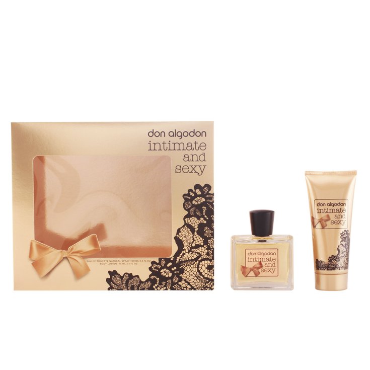 Don Algodon Intimate And Sexy Eau De Toilette Vaporizador 100ml Set 2 Partes Don Algodon Intimate And Sexy Eau De Toilette Vaporizador 100ml Set 2 Partes