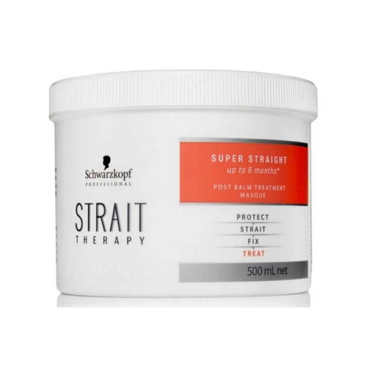Schwarzkopf Strait Styling Therapy Posterior al tratamiento