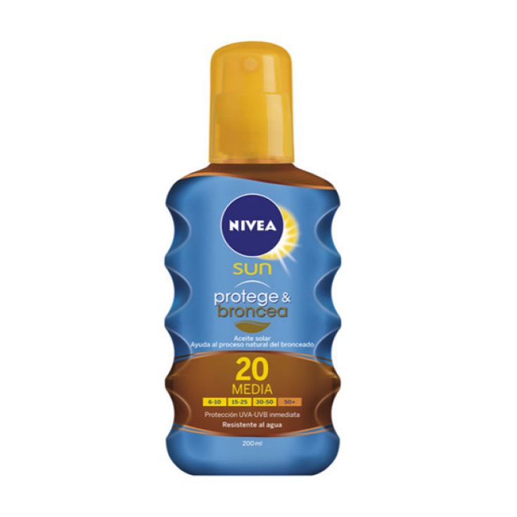 Nivea Sun Sun Spray Proteger Y Broncear Spf20 200ml