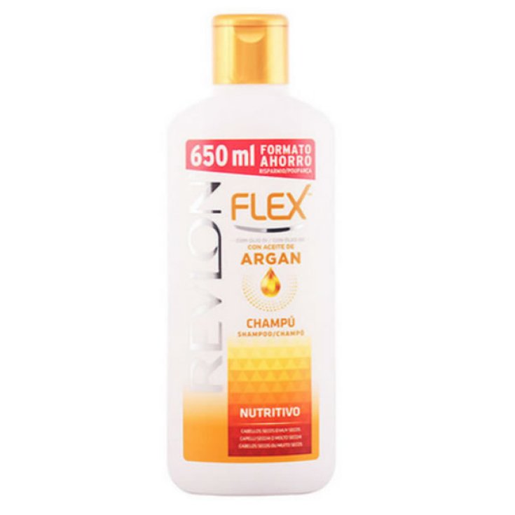 Revlon Flex Keratin Champú Nutritivo con Aceite de Argán 650ml
