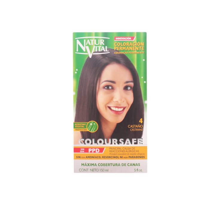 Naturaleza Y Vida Coloursafe Coloración Permanente 4 Castaños 150ml