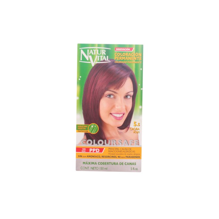 Naturaleza Y Vida Coloursafe Permanente 5.5 Caoba 150ml