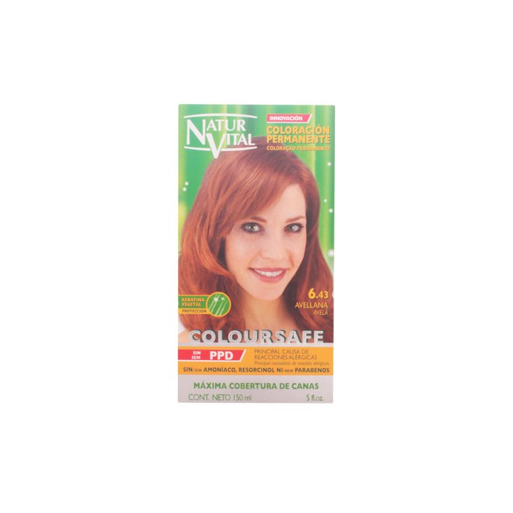 Naturaleza Y Vida Coloursafe Permanente 6.43 Avellana 150ml