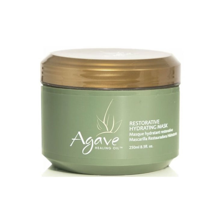 Mascarilla Hidratante Reparadora de Aceite Curativo de Agave 250ml