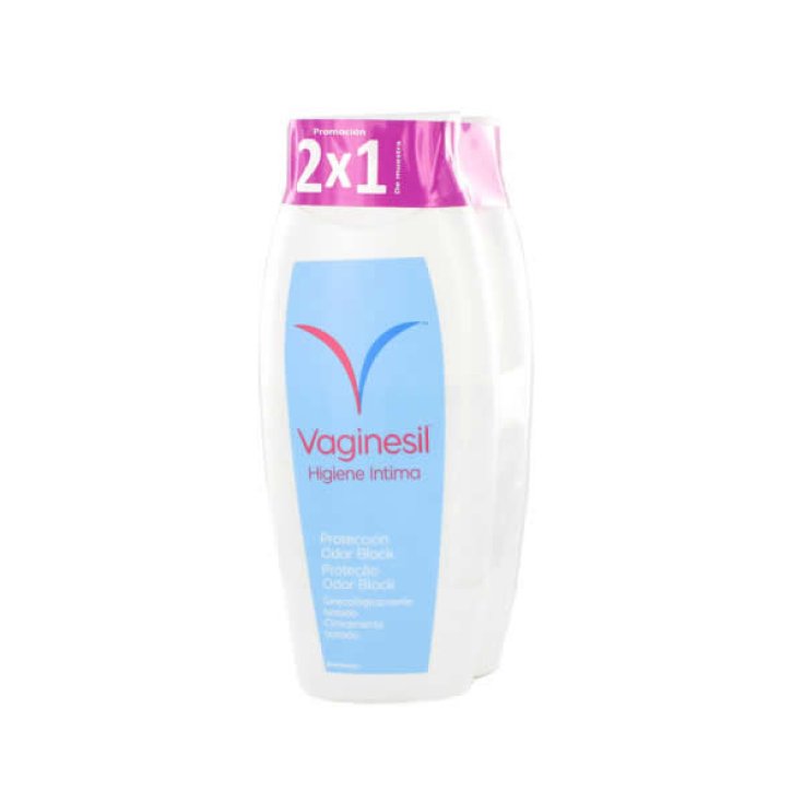 Vaginesil Duplo Bloque Olor Higiene Íntima 2x250ml