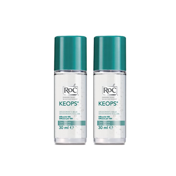 Roc Keops Desodorantes Roll On 2x30ml