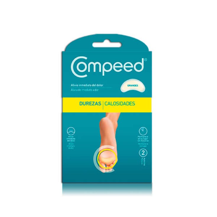 Compeed Apósitos Para Callos Gran Formato 2 Unidades Compeed Apósitos Para Callos Gran Formato 2 Unidades