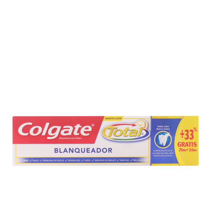 Pasta de dientes blanqueadora total Colgate 100ml