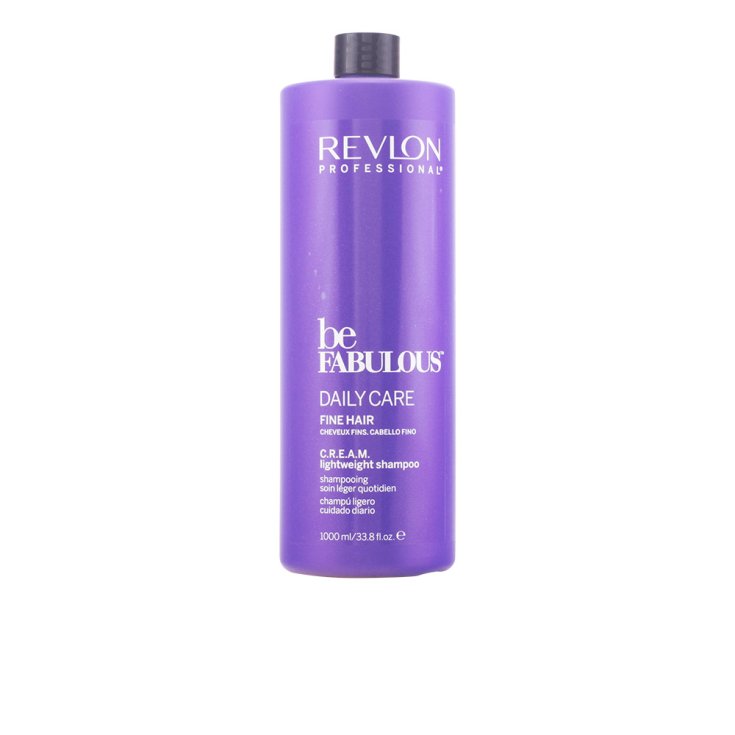 Revlon Be Fabulous Cuidado Diario Normal Champú Crema Cabello Fino 1000ml