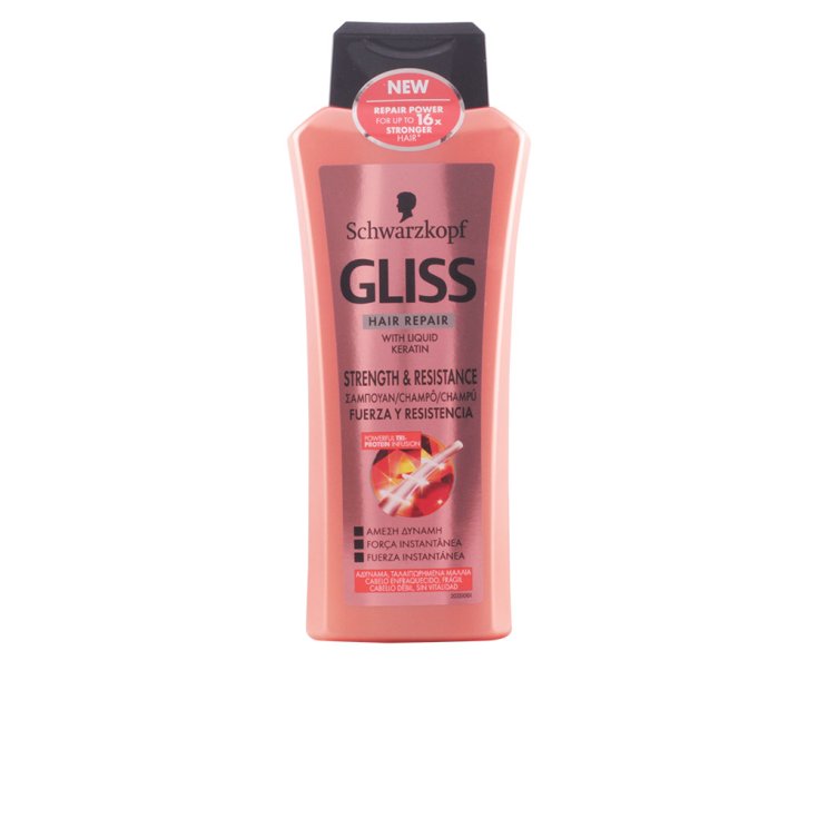 Schwarzkopf Gliss Champú Fuerza Y Resistencia 400ml