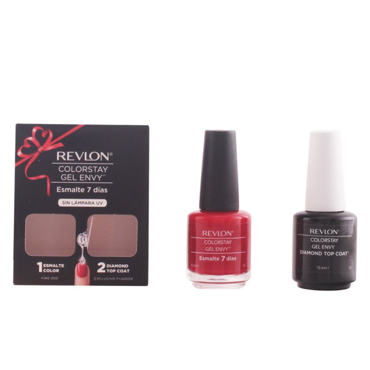 Revlon Color Stay Gel Envy Duo Fire Esmalte Color 15ml Set 2 Partes 2017