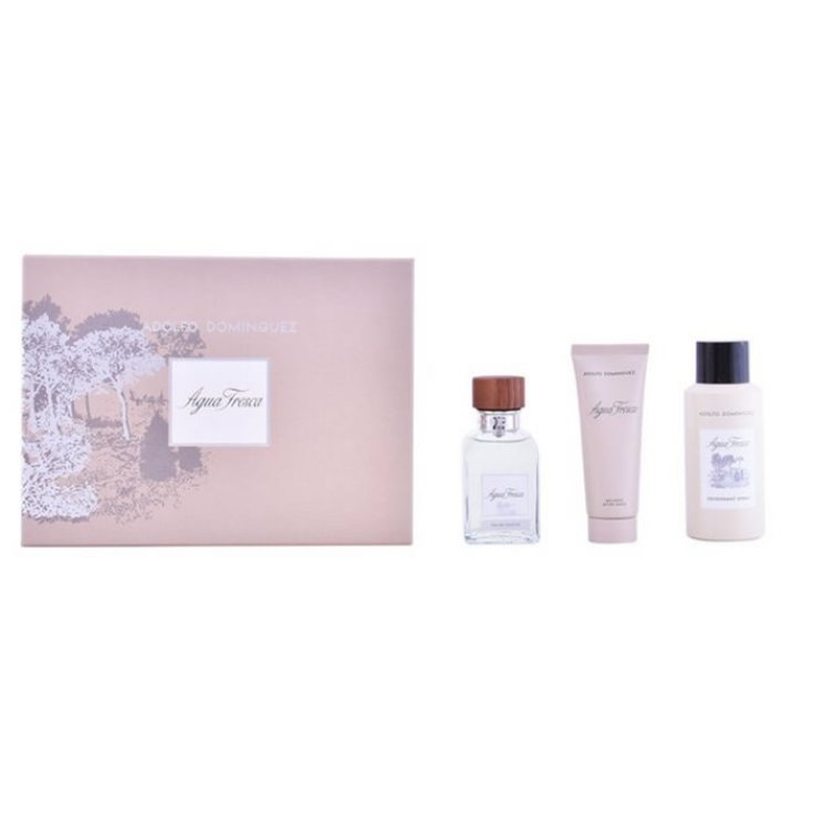 Adolfo Dominguez Agua Fresca Eau De Toilette Spray 120ml Set 3 Partes 2017