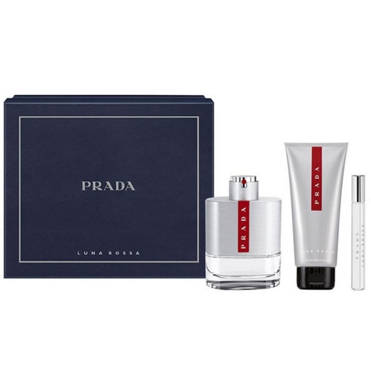 Prada Luna Rossa Eau De Toilette Spray 100ml Set 3 Partes 2017