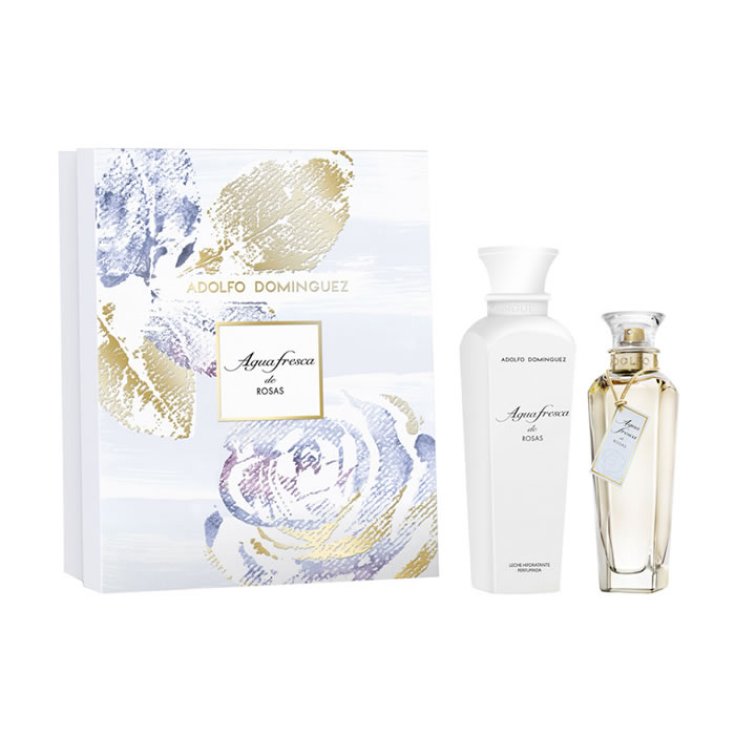 Adolfo Dominguez Agua Fresca De Rosas Eau De Toilette Spray 120ml Set 2 Partes 2017