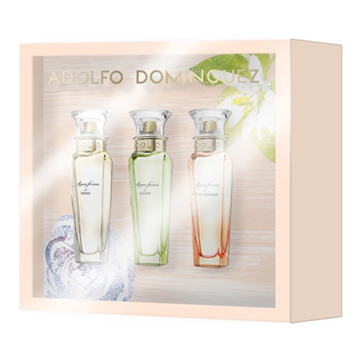 Adolfo Dominguez Agua Fresca Eau De Toilette Spray 30ml Set 3 Partes 2017