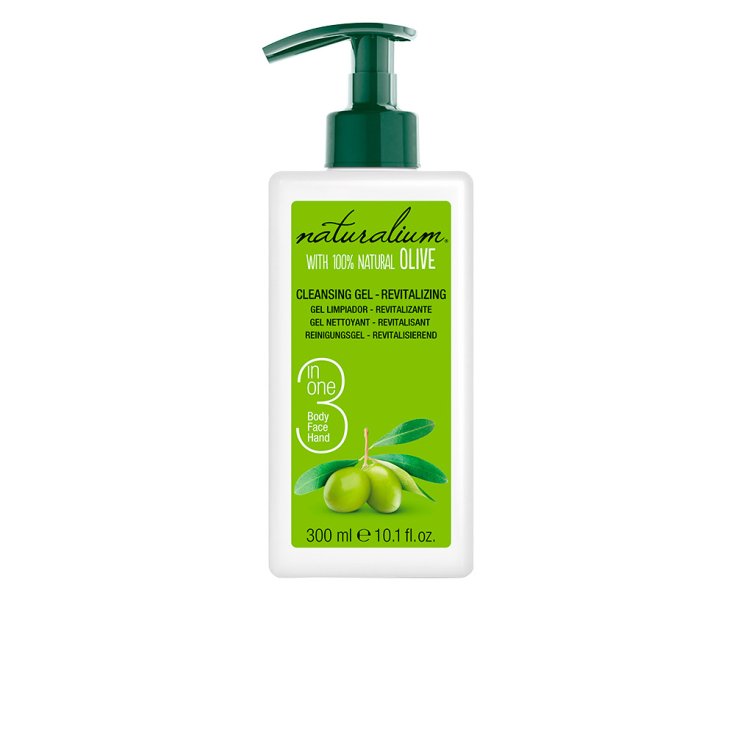 Naturalium Gel Limpiador Natural de Oliva 300ml