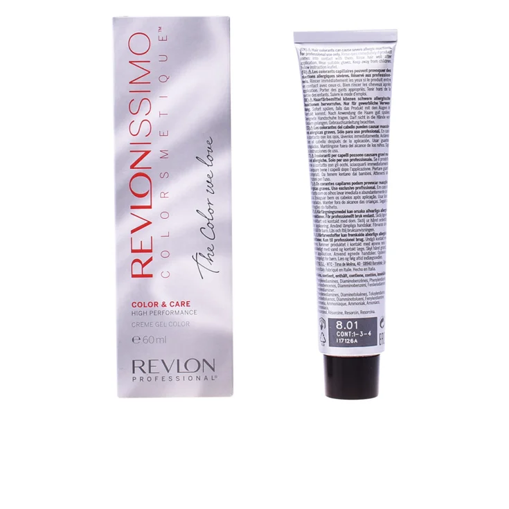 Revlon Revlonissimo Color Care Nmt 8.01 Rubio Claro