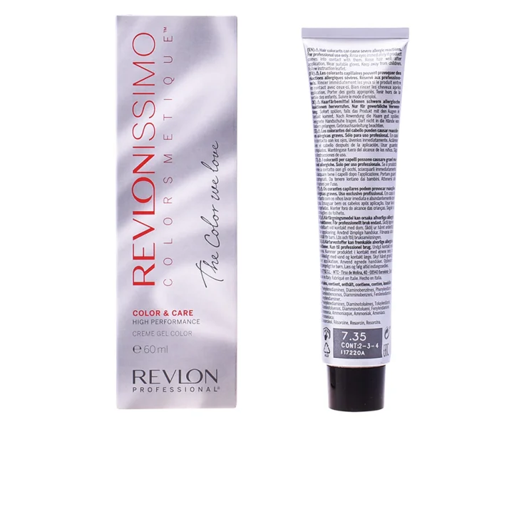 Revlon Revlonissimo Color Care Nmt 7.35 Rubio Ámbar