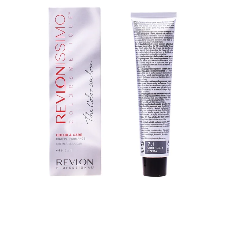 Revlon Revlonissimo Color Care Nmt 7.1 Rubio Ceniza