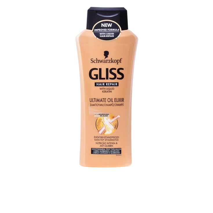Schwarzkopf Gliss Oil Elixir Champú 400ml
