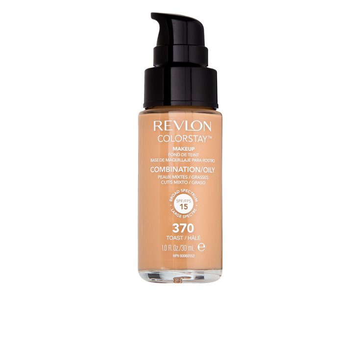 Revlon Colorstay Maquillaje Pieles Mixtas Grasas 370 Tostadas 30ml