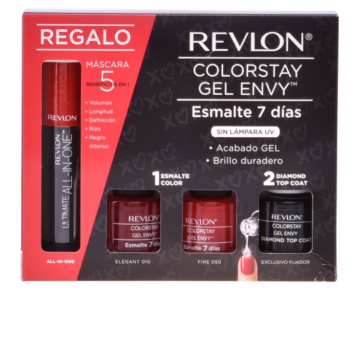 Revlon Colorstay Gel Envy Reds Set 4 Partes 2017