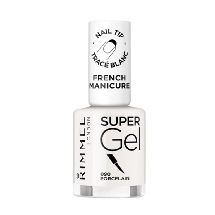 Rimmel London Super Gel Manicura Francesa 090 Porcelana