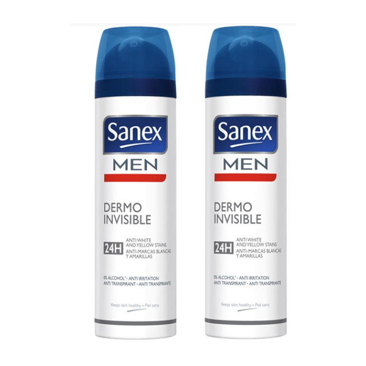 Sanex Men Dermo Invisible Desodorante Spray 2x200ml