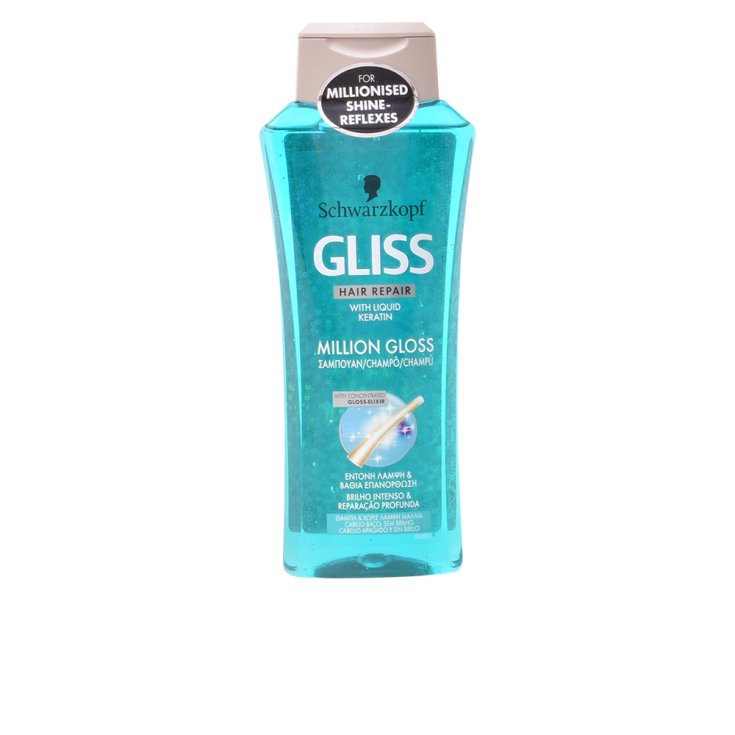 Schwarzkopf Gliss Million Champú Brillo 400ml