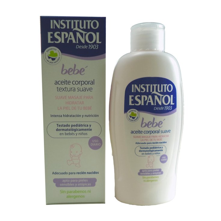 Instituto Español Aceite Piel Sensible Bebé Libre de Alérgenos 150ml Instituto Español Aceite Piel Sensible Bebé Libre de Alérgenos 150ml