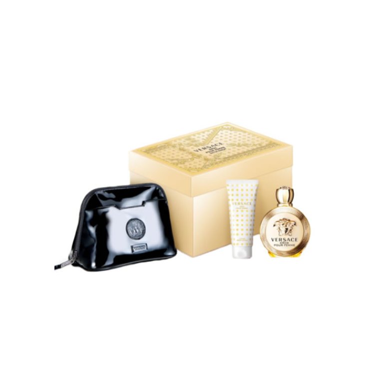 Versace Eros Pour Femme Eau De Parfum Spray 100ml Set 3 Partes 2018