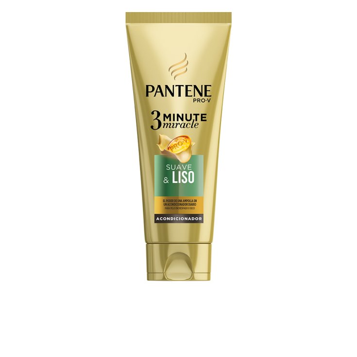 Pantene 3 Minutos Acondicionador Liso Y Elegante 200ml