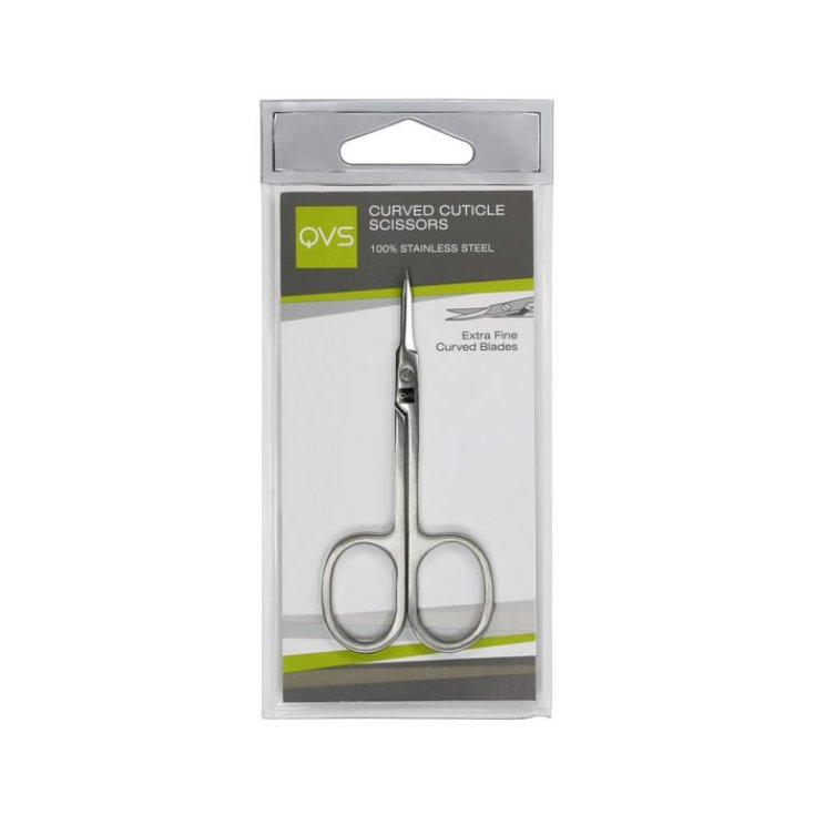 Tijeras Curvas para Cutículas Qvs Extra Finas