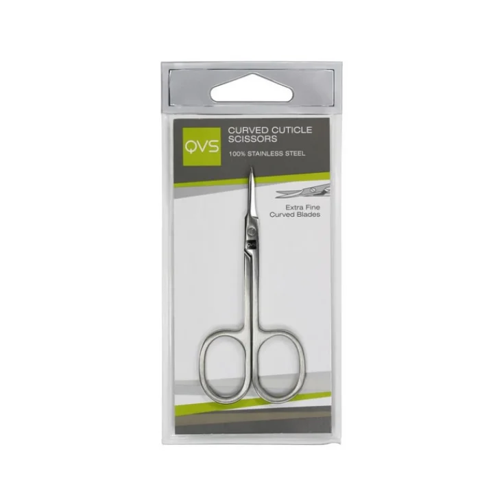 Tijeras Curvas para Cutículas Qvs Extra Finas