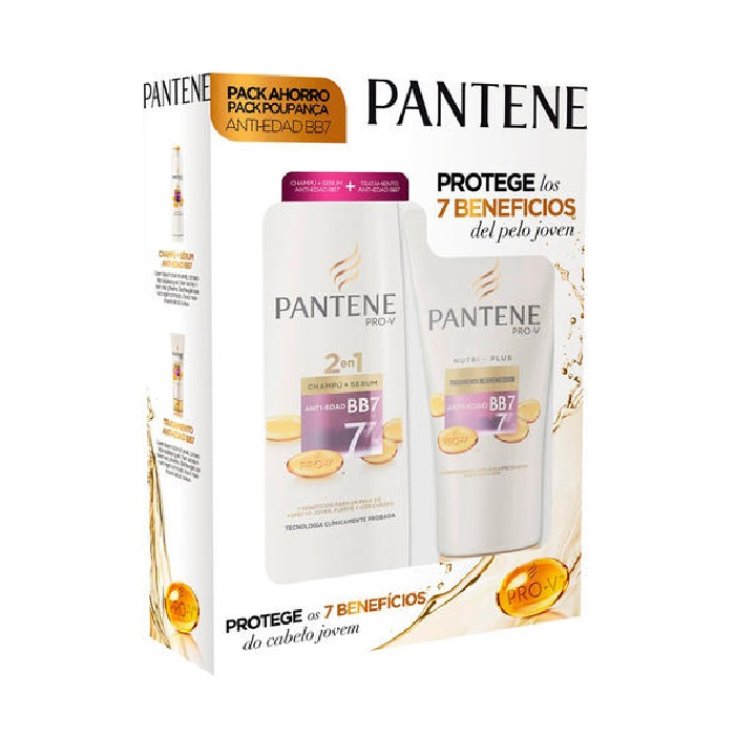 Pantene 7 Beneficios Champú 360ml Set 2 Partes 2017