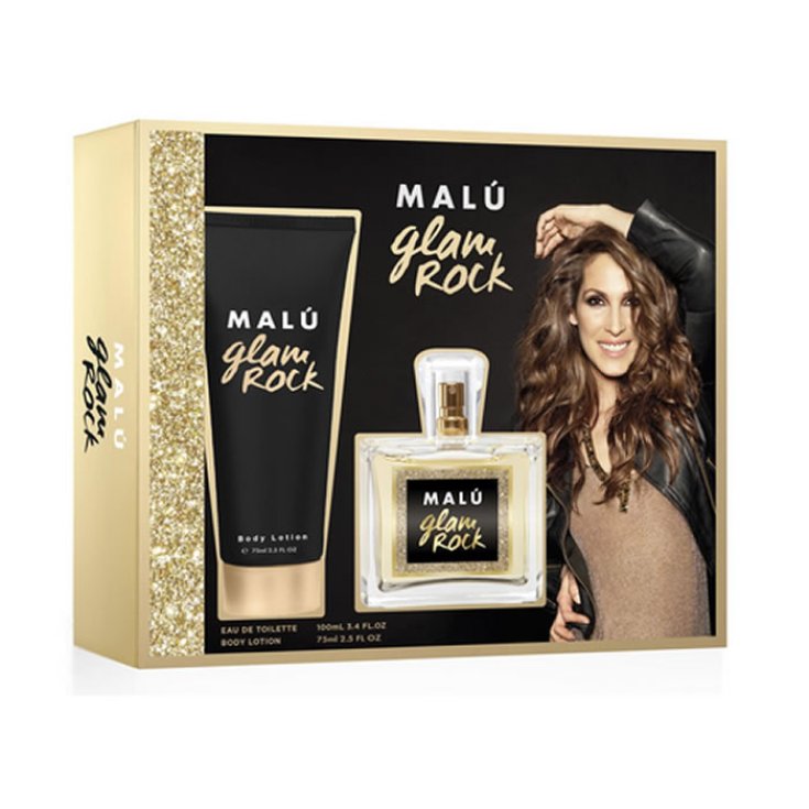 Malú Glam Rock Eau De Toilette Vaporizador 100ml Set 2 Partes 2018