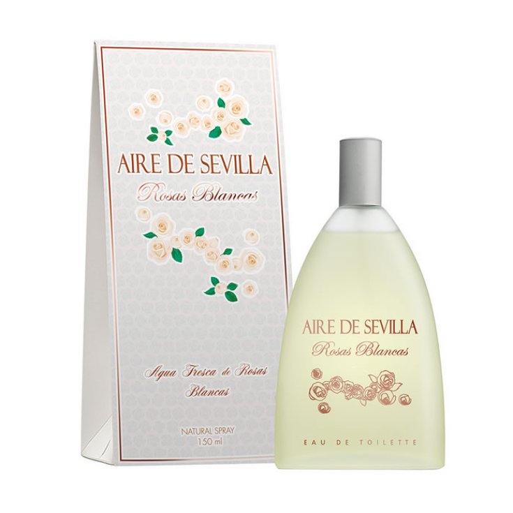 Aire De Sevilla Rosas Blancas Eau De Toilette Vaporizador 150ml