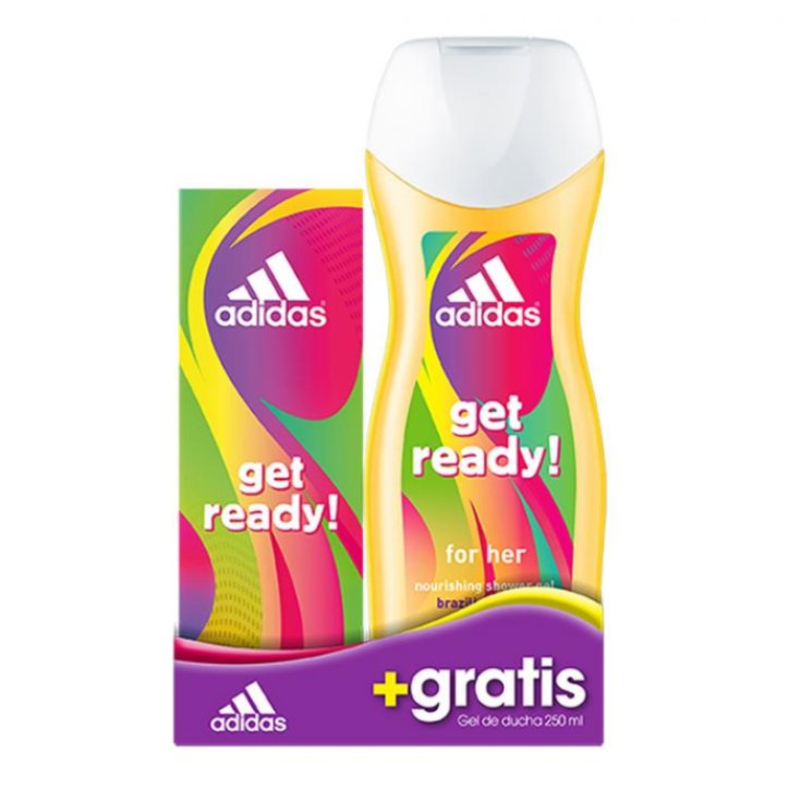 Adidas Get Ready For Her Eau De Toilette Spray 50ml Set 2 Partes 2018