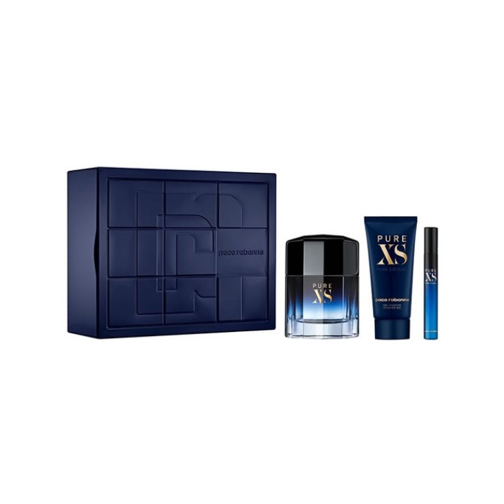Paco Rabanne Pure Xs Eau De Toilette Vaporizador 100ml Set 3 Partes 2018
