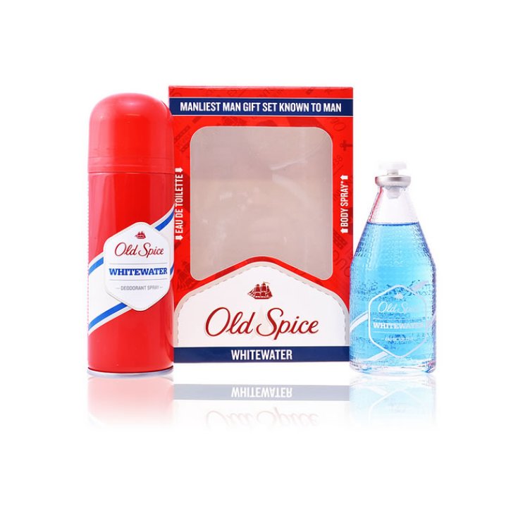 Old Spice Whitewater Man Eau De Toilette Spray 100ml Set 2 Partes 2018
