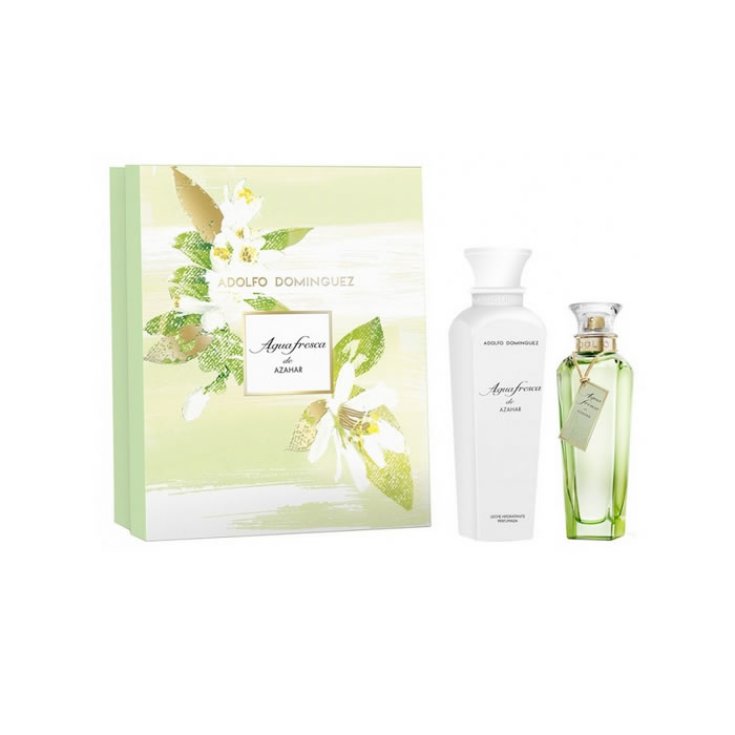 Adolfo Dominguez Agua Fresca Azahar Eau De Toilette Spray 120ml Set 2 Partes 2018
