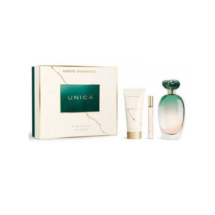 Adolfo Dominguez Única Eau De Toilette Vaporizador 100ml Set 3 Partes 2018
