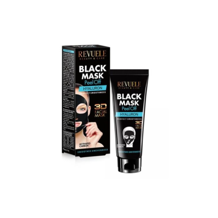 Revuele Mascarilla Negra 3D Peel Off Facial Hyaluron 80ml
