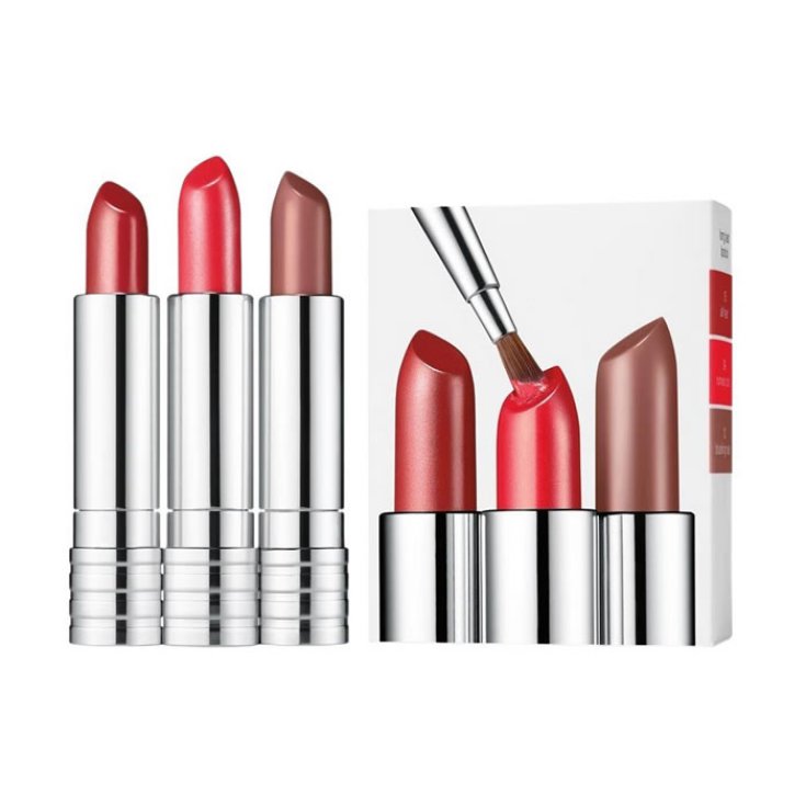 Clinique Long Last Lipstick Trio Set 3 Partes 2018 Clinique Long Last Lipstick Trio Set 3 Partes 2018