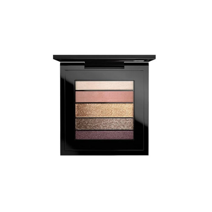 Paleta de sombras Mac Veluxe Pearlfusion Brownluxe 4g