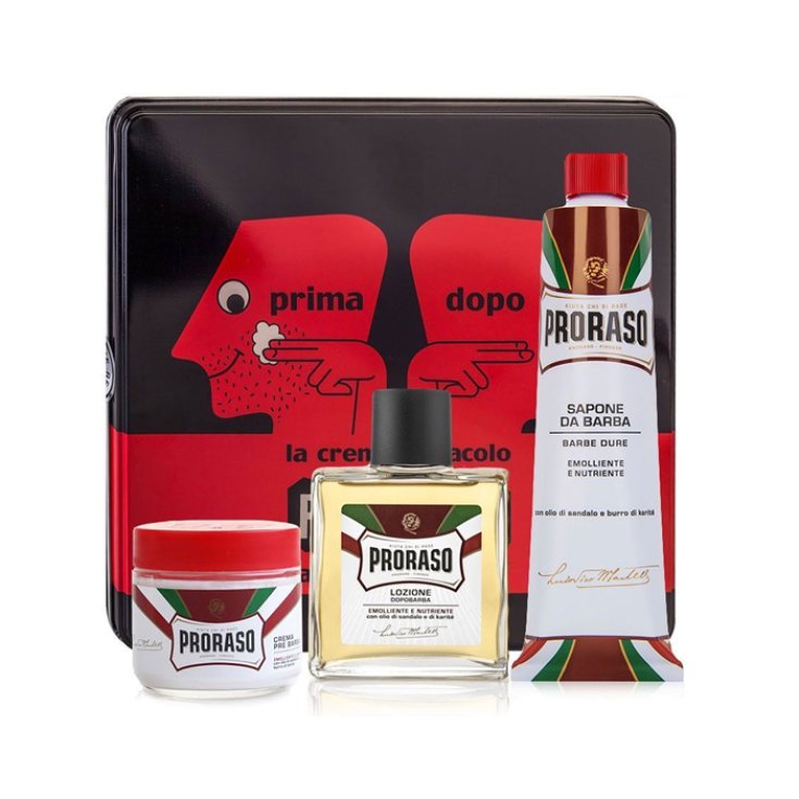 Proraso Vintage Antes Después Set 4 Partes 2018