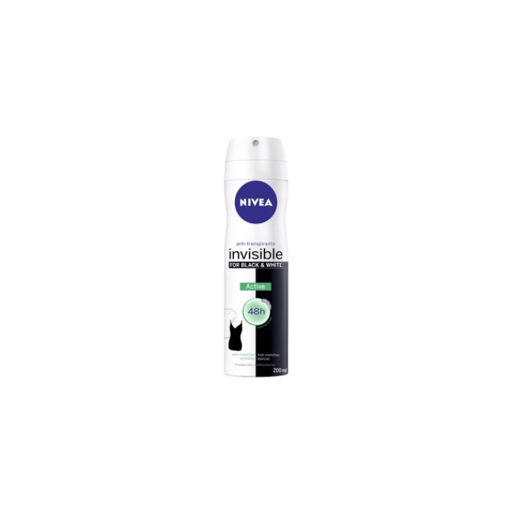 Nivea Black & White Active Desodorante Spray 200ml