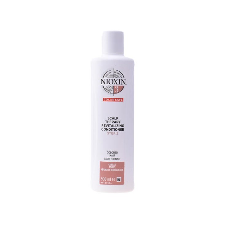 Nioxin System 3 Acondicionador Cabello Coloreado Terapia Cuero Cabelludo Revitalizante Cabello Fino 300ml