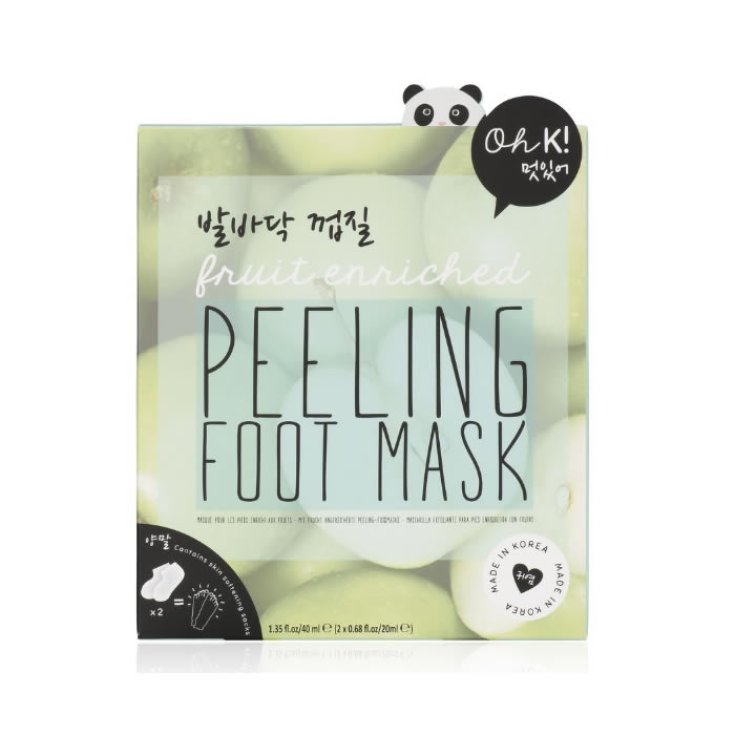 ¡Ay K! Mascarilla Peeling para Pies Enriquecida con Frutas